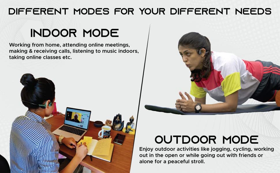 WeHear Indoor Mode and Outdoor Mode